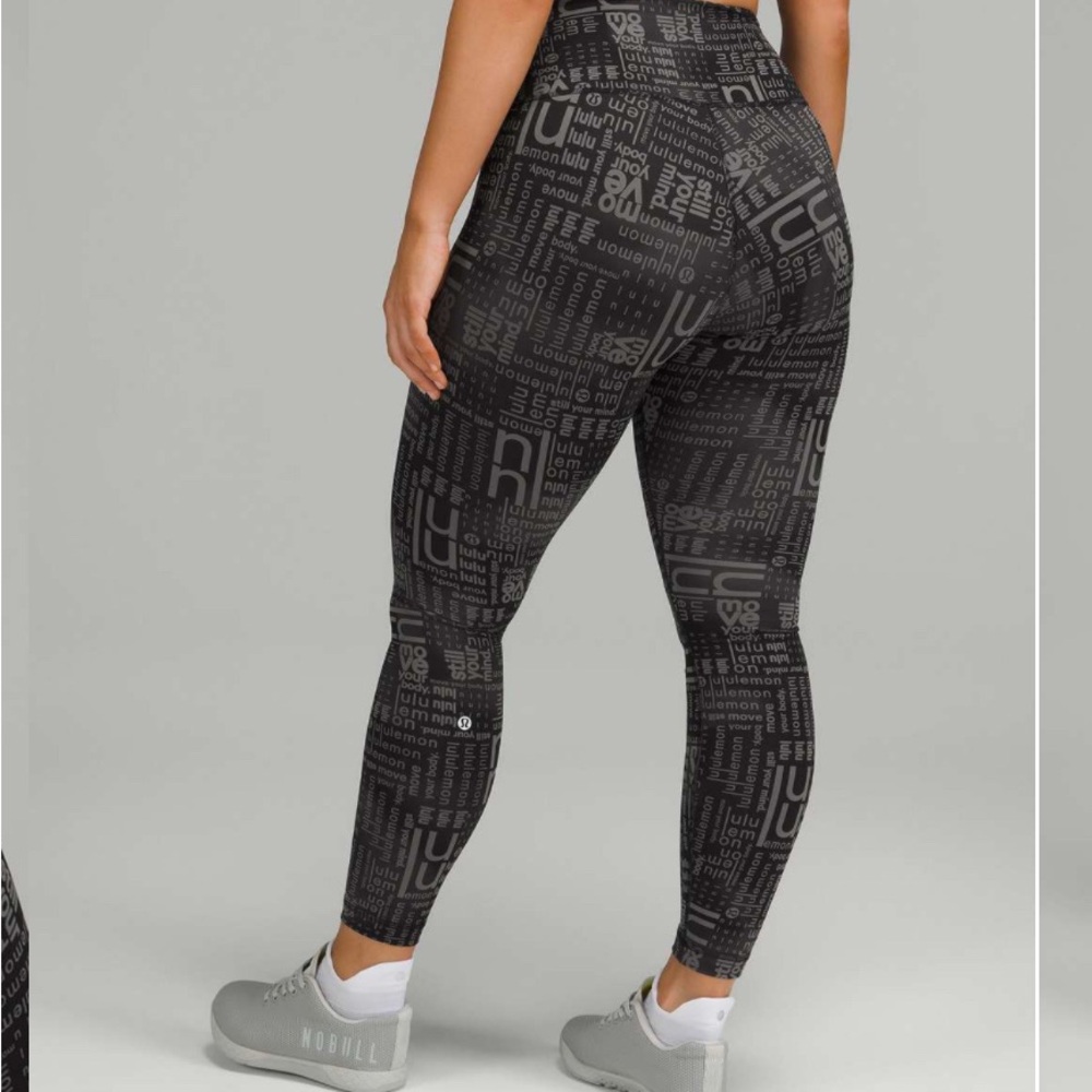 EUC Lululemon Wunder Train HR Tight 25" sz0